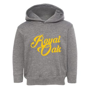 Royal Oak Michigan Vintage Team Toddler Hoodie