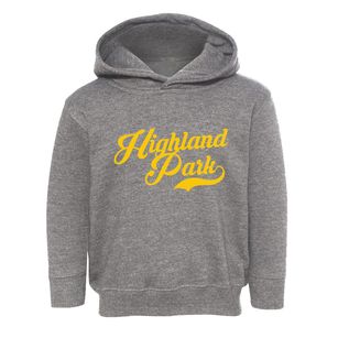 Highland Park Illinois Vintage Team Toddler Hoodie