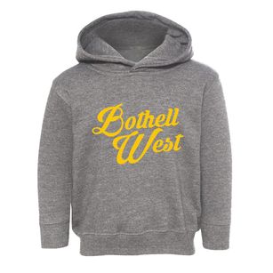 Bothell West Washington Vintage Team Toddler Hoodie