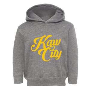 Kaw City Oklahoma Vintage Team Toddler Hoodie