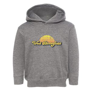 West Bloomfield New York Sublime Sunset Toddler Hoodie