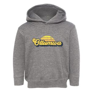 Ottumwa Iowa Sublime Sunset Toddler Hoodie