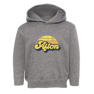 Afton Iowa Sublime Sunset Toddler Hoodie