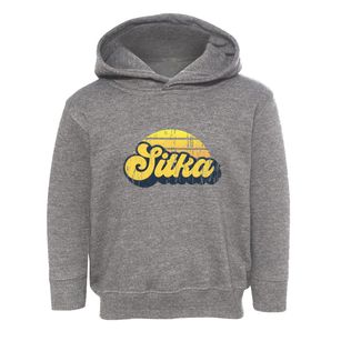 Sitka Alaska Sublime Sunset Toddler Hoodie