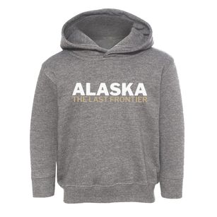  Alaska White and Gold Toddler Hoodie