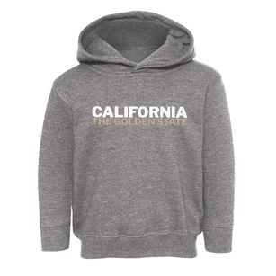  California White and Gold Toddler Hoodie