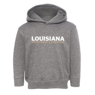  Louisiana White and Gold Toddler Hoodie