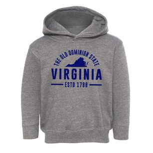  Virginia Motto Toddler Hoodie