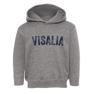 Visalia California Timeless Retro Toddler Hoodie