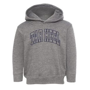 Tar Heel North Carolina Trendy Block Toddler Hoodie