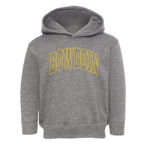 Bowdoin Maine Trendy Block Toddler Hoodie