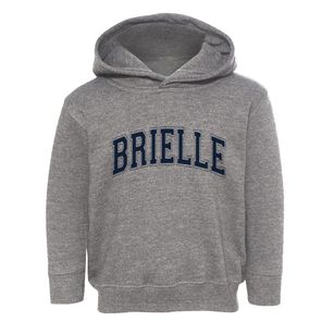 Brielle New Jersey Varsity Toddler Hoodie