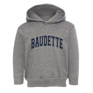 Baudette Minnesota Varsity Toddler Hoodie