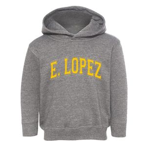 E. Lopez Texas Varsity Toddler Hoodie