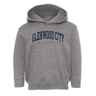 Glenwood City Wisconsin Urban Vibe Toddler Hoodie