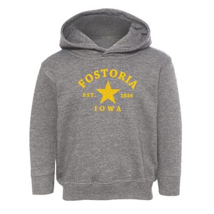 Fostoria Iowa Star Toddler Hoodie
