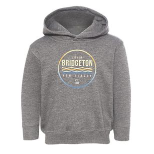 Bridgeton New Jersey Color Fade Toddler Hoodie