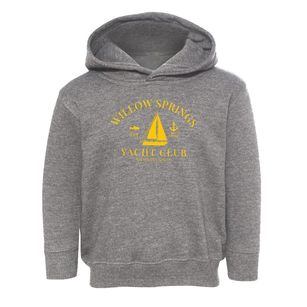 Willow Springs Illinois Yacht Club Toddler Hoodie