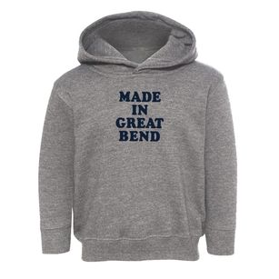 Great Bend Kansas Classic 70s Toddler Hoodie