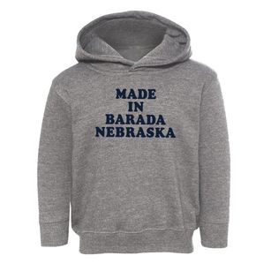 Barada Nebraska Classic 70s Toddler Hoodie