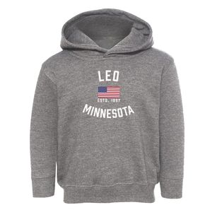 Leo Minnesota Patriot Toddler Hoodie