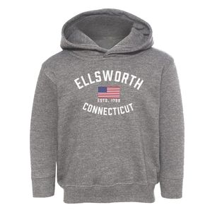 Ellsworth Connecticut Patriot Toddler Hoodie