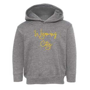 Wyoming City West Virginia Freestyle Toddler Hoodie
