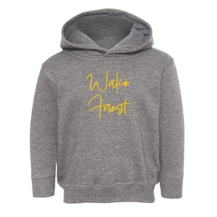Wake Forest North Carolina Freestyle Toddler Hoodie