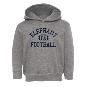 Elephant Pennsylvania Football Toddler Hoodie