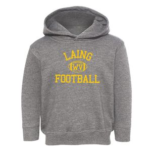 Laing West Virginia Football Toddler Hoodie