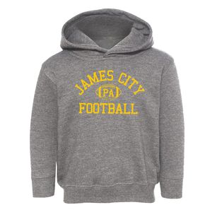 James City Pennsylvania Football Toddler Hoodie