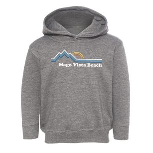 Mago Vista Beach Maryland Mountain View Toddler Hoodie