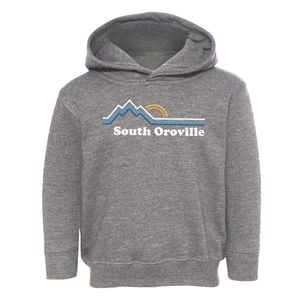 South Oroville California Mountain View Toddler Hoodie