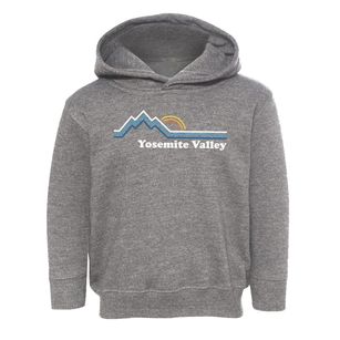 Yosemite Valley California Mountain View Toddler Hoodie