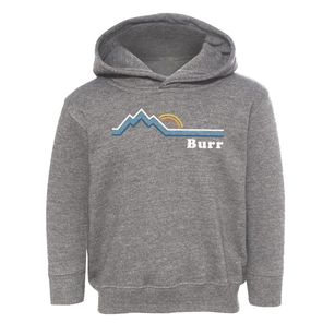 Burr Minnesota Mountain View Toddler Hoodie