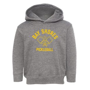 Bay Shores New York Pickleball Toddler Hoodie