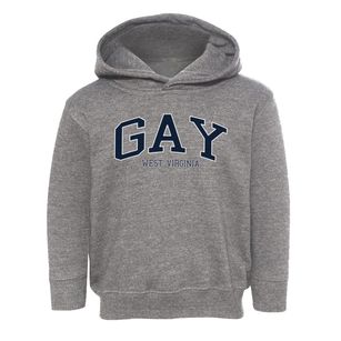 Gay West Virginia Traditional Toddler Hoodie