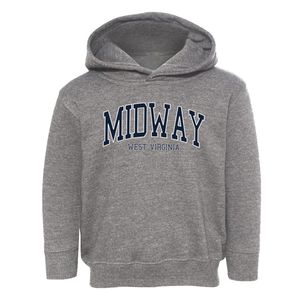 Midway West Virginia Traditional Toddler Hoodie