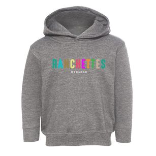 Ranchettes Wyoming Color Pop Toddler Hoodie