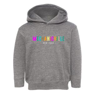 Mechanicville New York Color Pop Toddler Hoodie