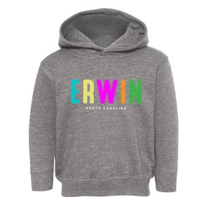 Erwin North Carolina Color Pop Toddler Hoodie
