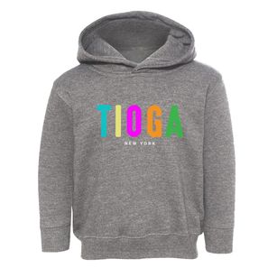 Tioga New York Color Pop Toddler Hoodie
