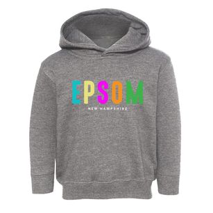 Epsom New Hampshire Color Pop Toddler Hoodie