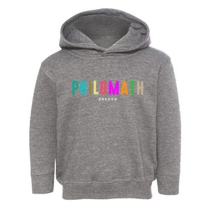 Philomath Oregon Color Pop Toddler Hoodie