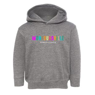 Montoursville Pennsylvania Color Pop Toddler Hoodie