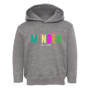 Minden New York Color Pop Toddler Hoodie