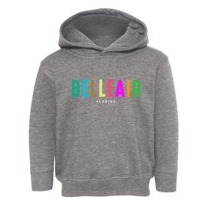 Belleair Florida Color Pop Toddler Hoodie