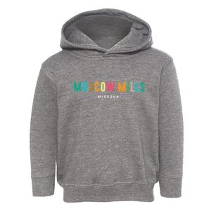 Moscow Mills Missouri Color Pop Toddler Hoodie