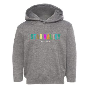 Star Valley Arizona Color Pop Toddler Hoodie