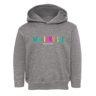 Marionville Missouri Color Pop Toddler Hoodie